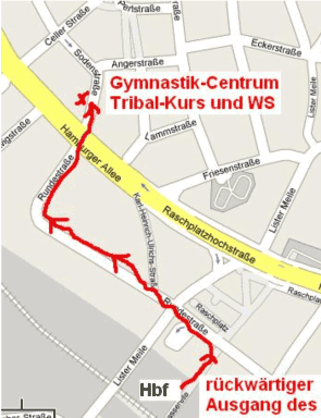 map Gymnastic Centrum